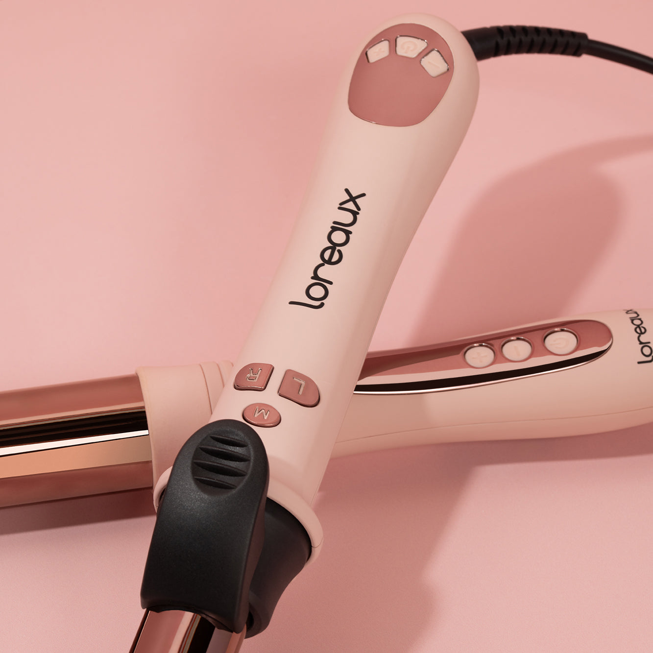 Ontdek de Magie van Roze Hairtools met Loreaux - Roze Krultang en Roze Stijltang