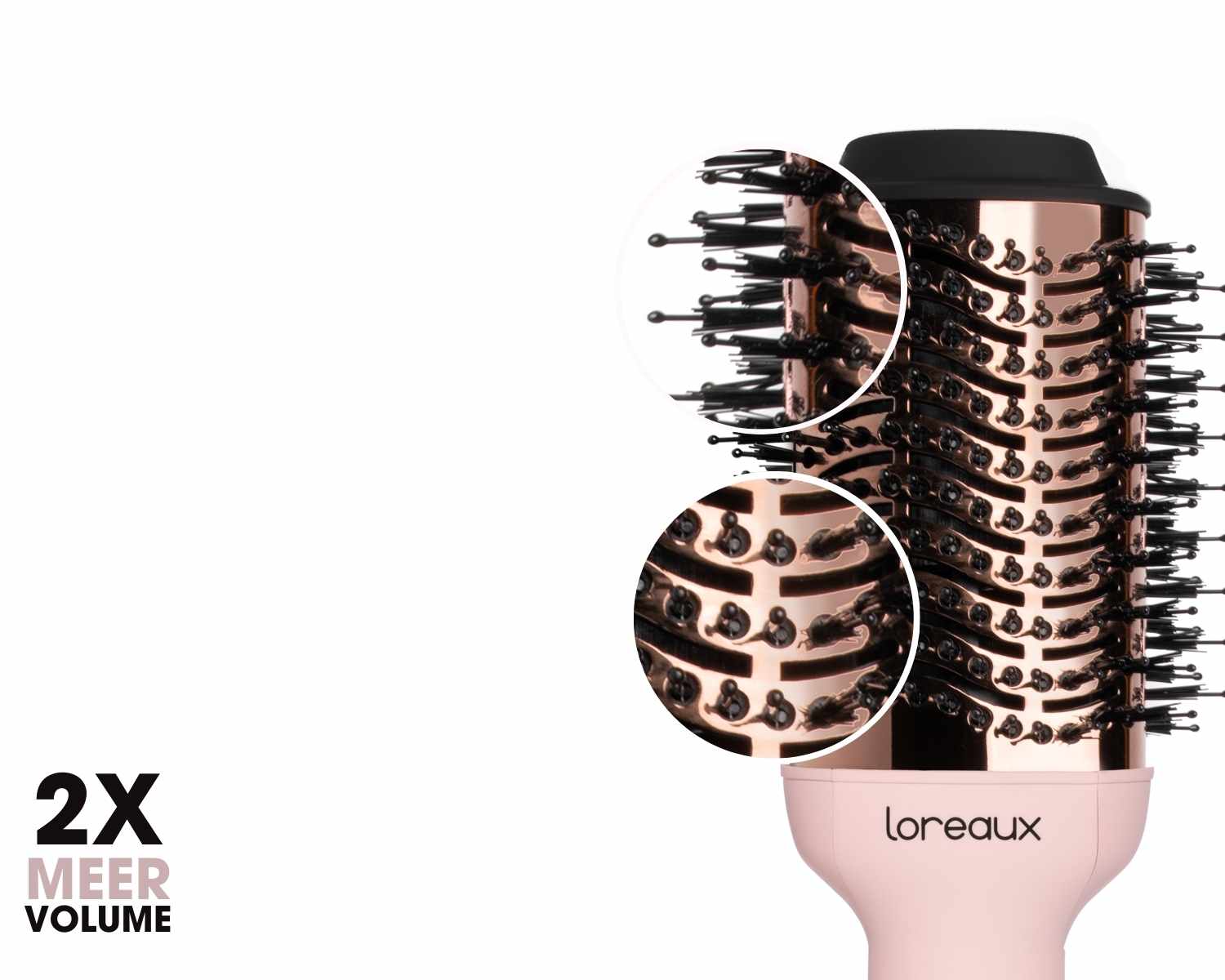 Zeer goede föhnborstel