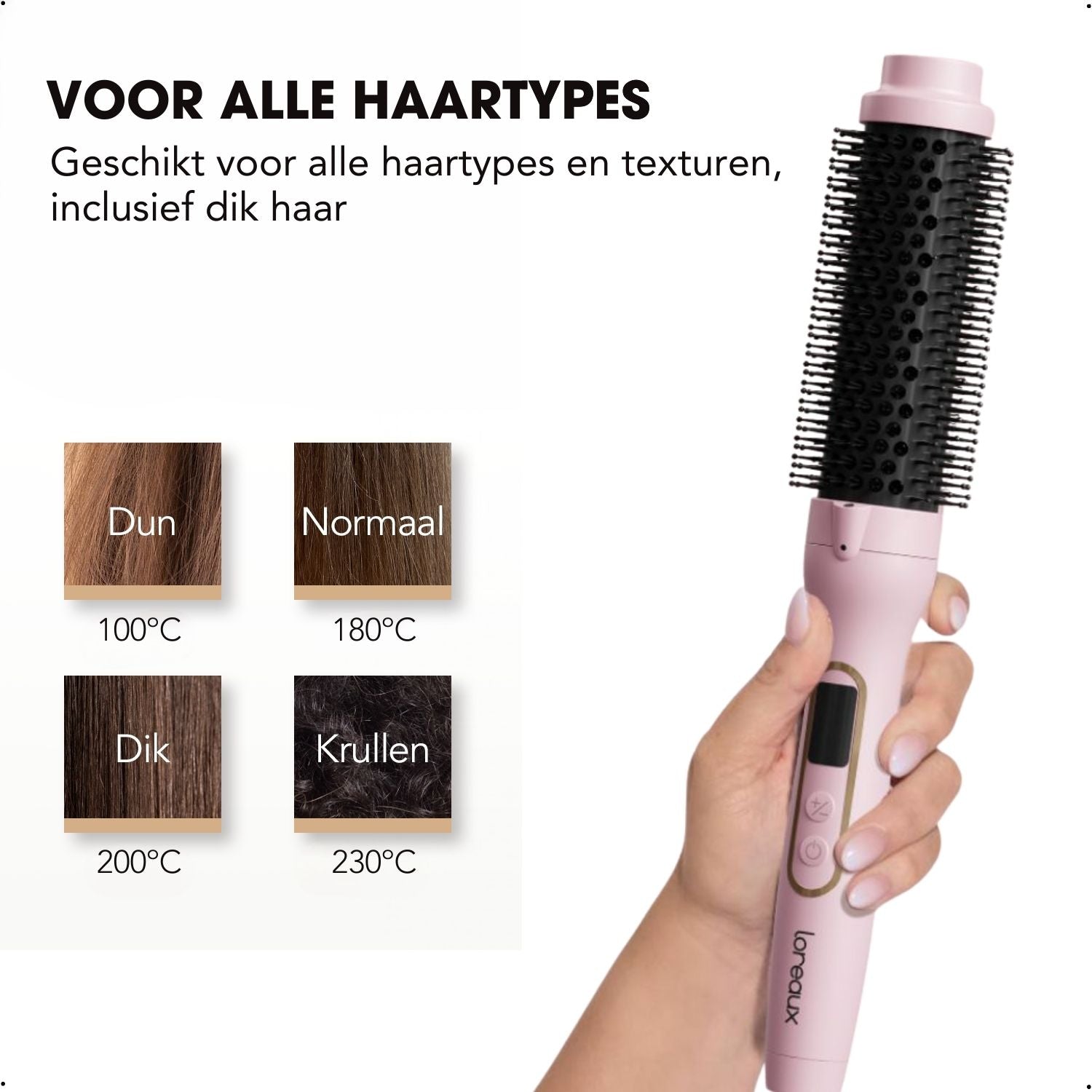 Loreaux Glowbrush - thermische borstel - infrarood - thermal brush